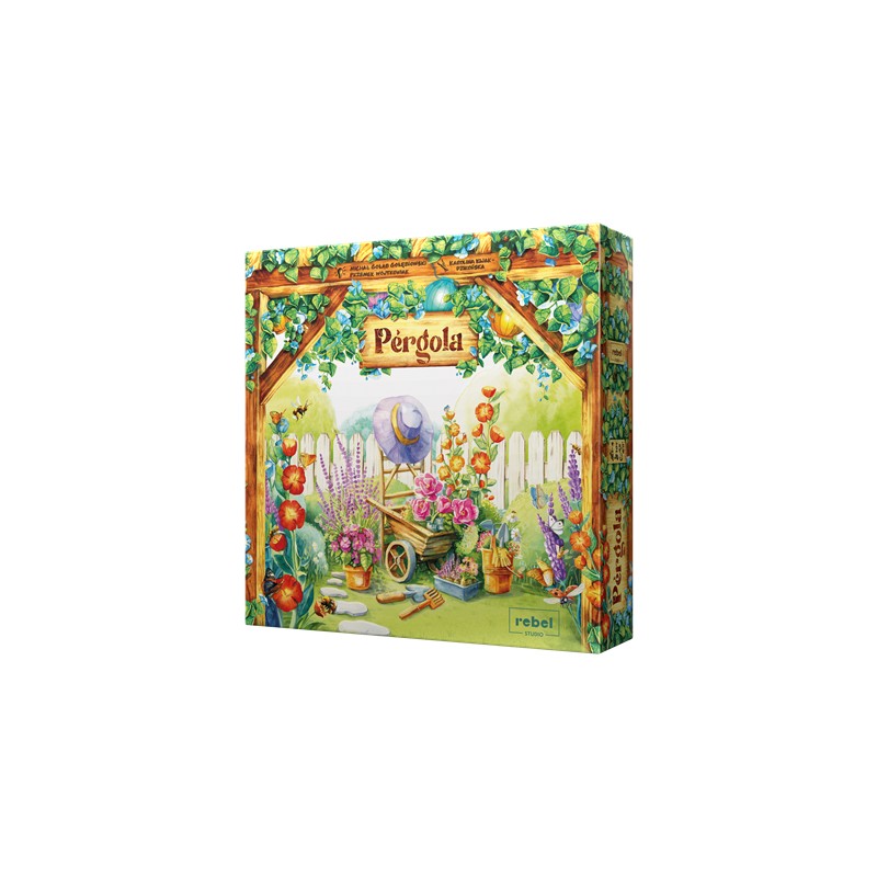 Juego mesa pérgola
