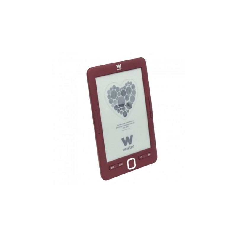 Libro Electrónico Ebook Woxter Scriba 195- 6"- Tinta Electrónica- Rojo