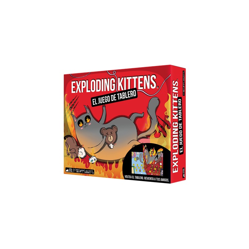 Juego mesa exploding kittens: el juego
