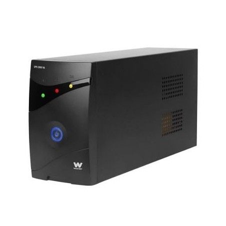 SAI Línea Interactiva Woxter UPS 2000 VA- 2000VA-1200W- 2 Salidas- Formato Torre