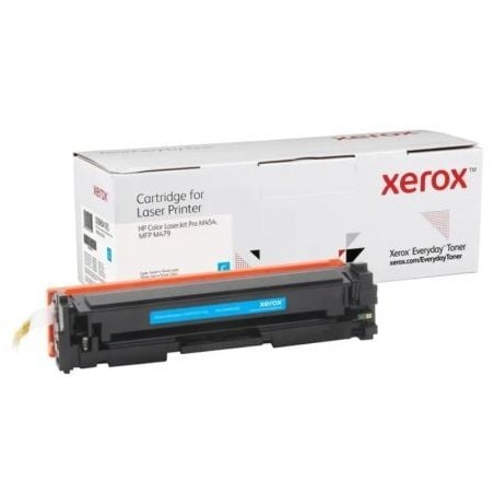 Tóner compatible Xerox 006R04185 compatible con HP W2031A- 2100 páginas- Cian