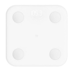 BÁSCULA DE BAÑO XIAOMI MI BODY COMPOSITION SCALE - BLUETOOTH - RANGO 5-150KG - 4XAAA - APLICACIÓN MI FIT - BLANCO