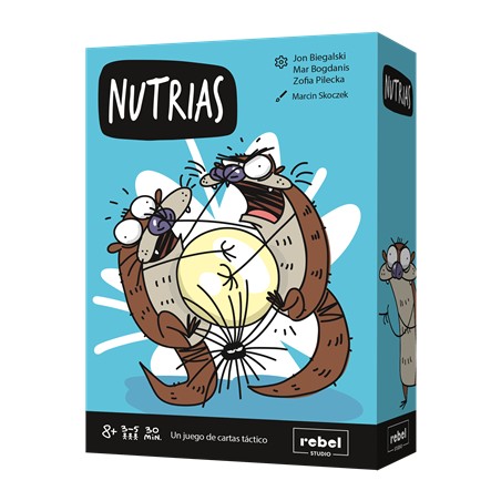 Juego mesa nutrias
