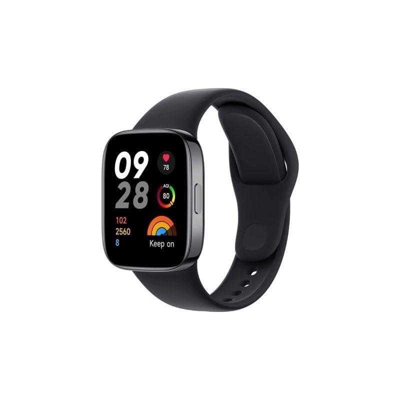 Smartwatch Xiaomi Redmi Watch 3- Notificaciones- Frecuencia Cardíaca- GPS- Negro