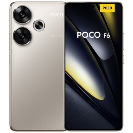 Smartphone Xiaomi POCO F6 12GB- 512GB- 6-67"- 5G- Titanio