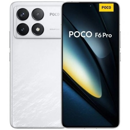 Smartphone Xiaomi POCO F6 Pro 12GB- 512GB- 6-67"- 5G- Blanco