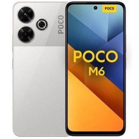 Smartphone Xiaomi POCO M6 8GB- 256GB- 6-79"- Plata