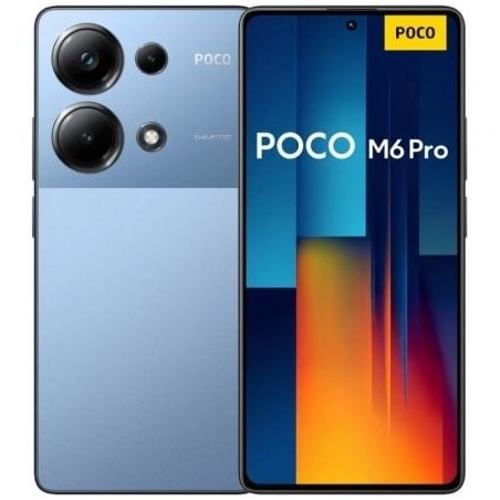 Smartphone Xiaomi POCO M6 Pro 12GB- 512GB- 6-67"- Azul