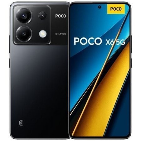 Smartphone Xiaomi POCO X6 12GB- 256GB- 6-67"- 5G- Negro