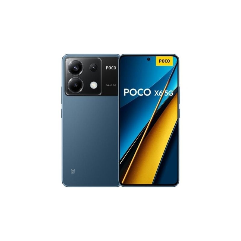 Smartphone Xiaomi POCO X6 8GB- 256GB- 6-67"- 5G- Azul