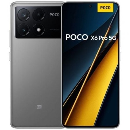 Smartphone Xiaomi POCO X6 Pro 8GB- 256GB- 6-67"- 5G- Gris