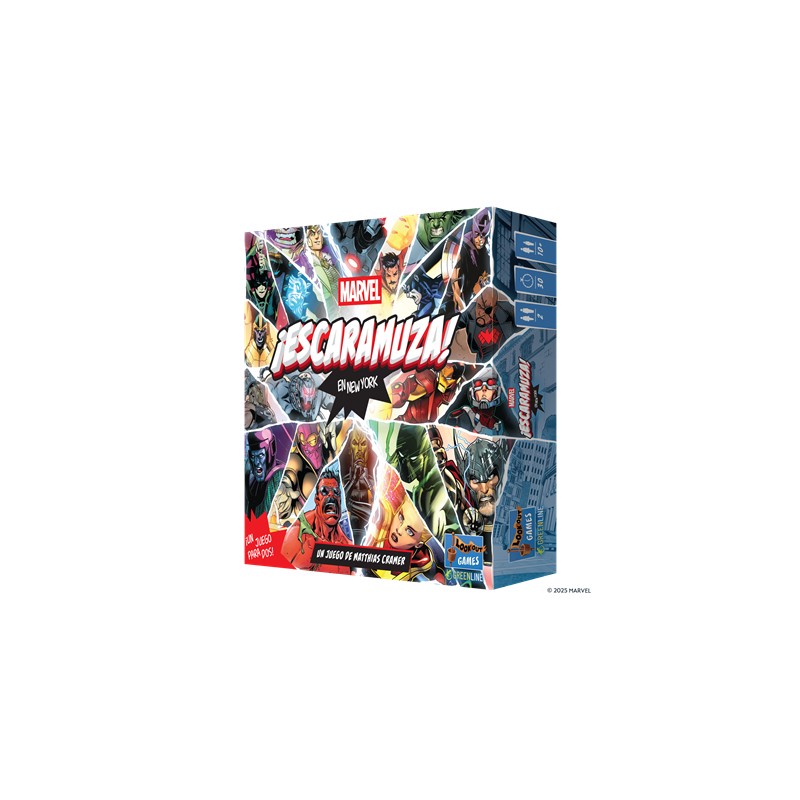 Juego mesa marvel ¡escaramuza! en new