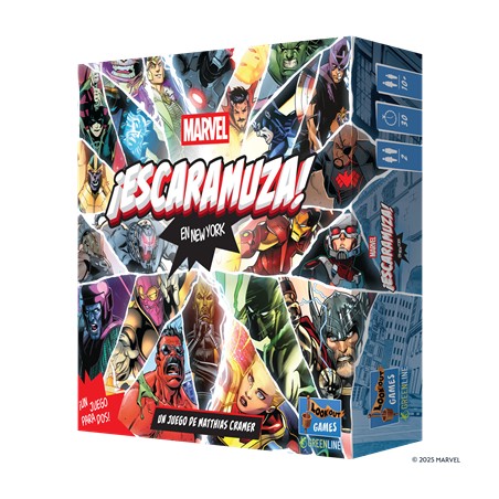 Juego mesa marvel ¡escaramuza! en new