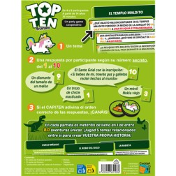 Juego mesa top ten aventuras
