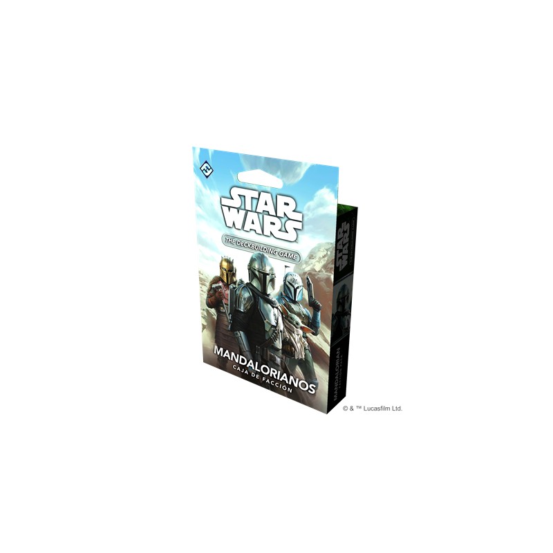 Caja star wars: deckbuilding game mandalorianos