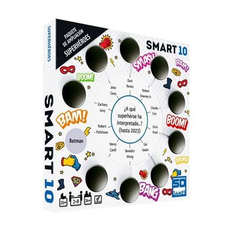 Smart 10: superhéroes paquete ampliacion