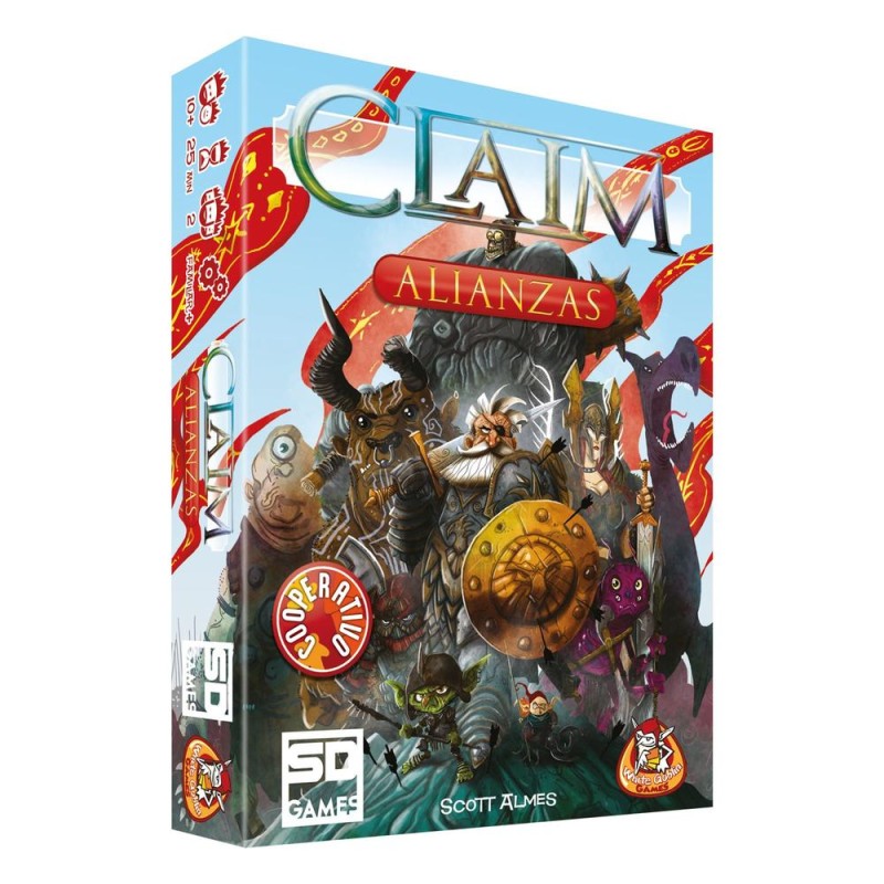 Juego mesa claim: alianzas