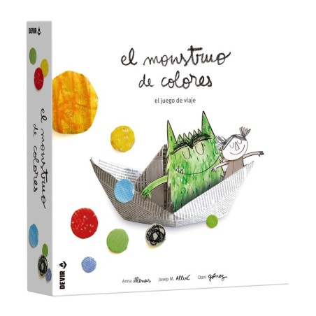 Juego mesa el monstruo colores