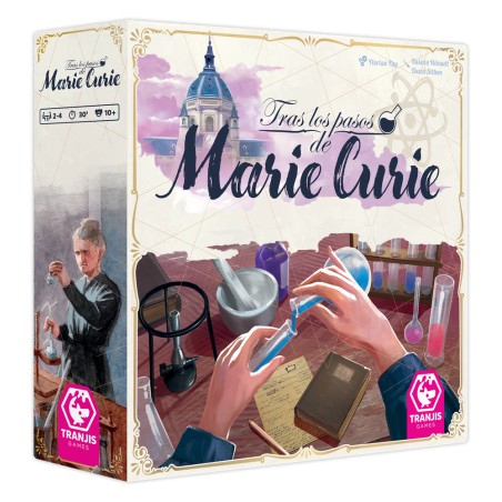 Juego mesa tras los pasos marie