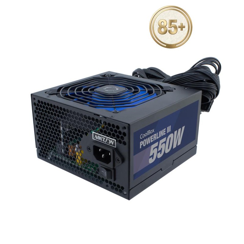 Fuente alimentacion coolbox atx 550w powerline