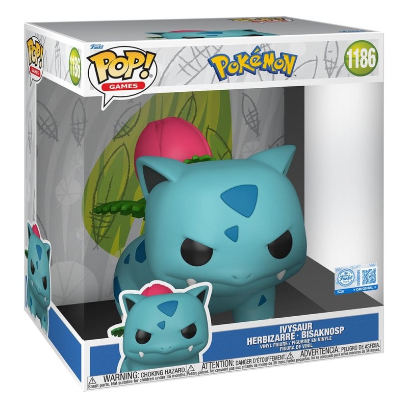Funko pop jumbo: pokemon - ivysaur