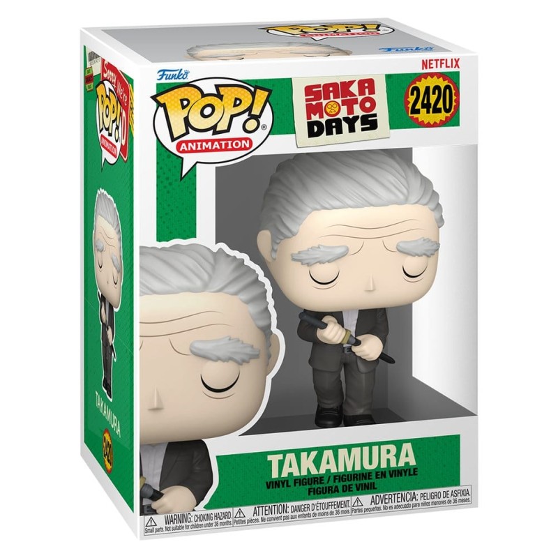Funko pop animatión: sakamoto days - takamura