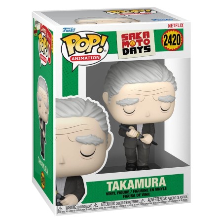 Funko pop animatión: sakamoto days - takamura