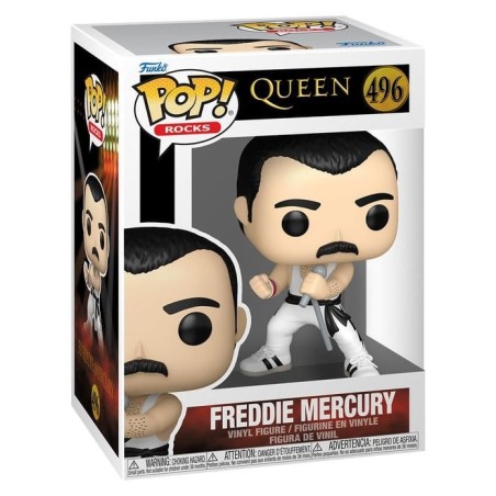 Funko pop rocks: queen - f- mercury