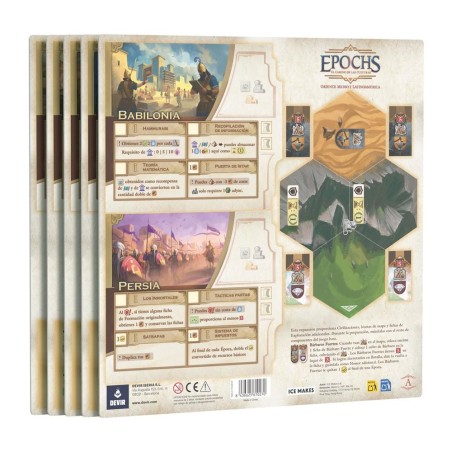 Juego mesa epochs expansión: oriente medio