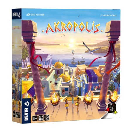 Juego mesa akropolis