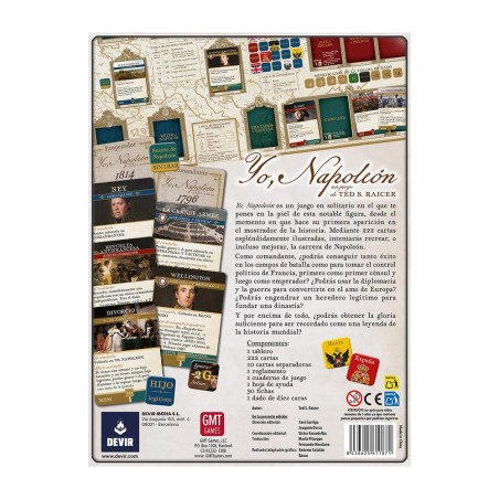 Juego mesa yo napoleón