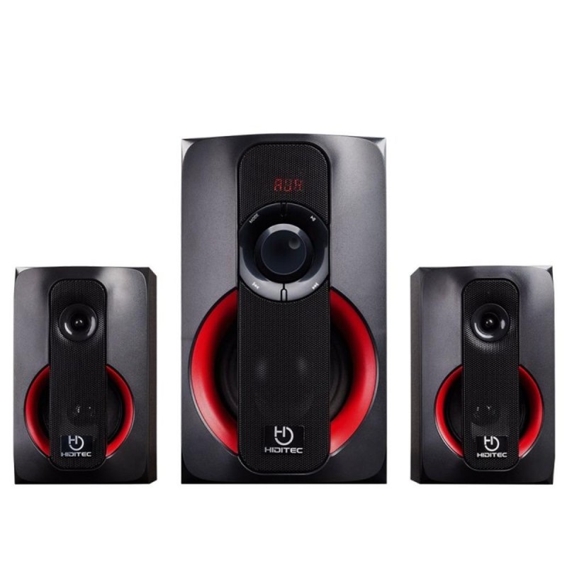 Altavoces hiditec 2-1 multimedia h400 80w