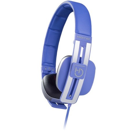 Auriculares Hiditec Wave WHP010003- con Micrófono- Jack 3-5- Azules