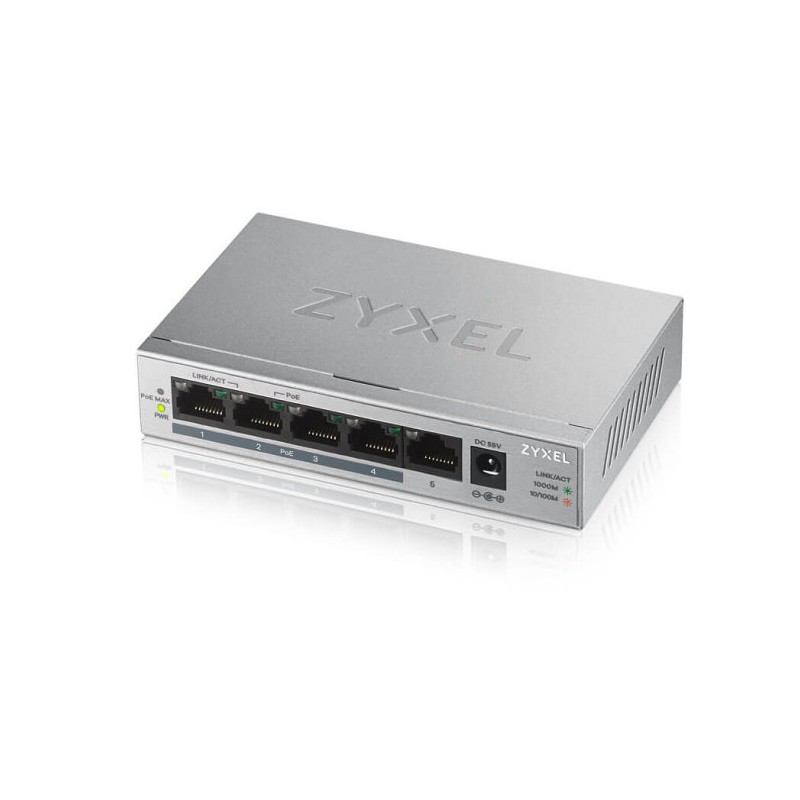 Switch 5 puertos zyxel full duplex