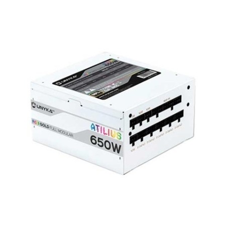 Fuente alimentacion unykach atilius white gaming