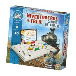 Juego mesa logiquest ¡aventureros al tren!