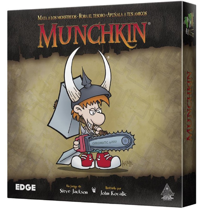 Juego mesa asmodee munchkin pegi 10