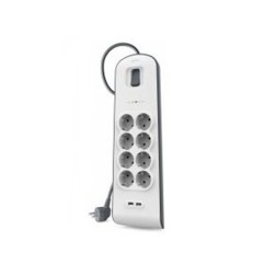 Regleta alimentacion belkin bsv804vf2m - v2 8 tomas