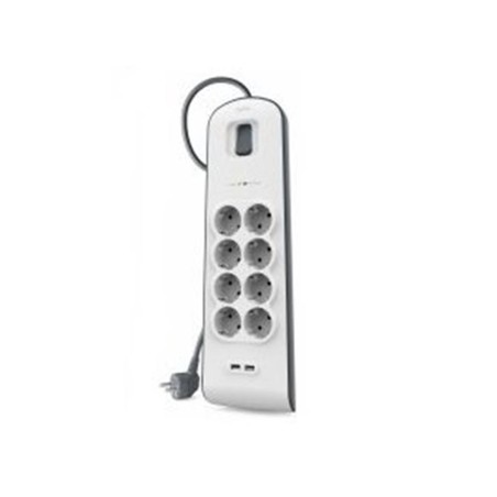 Regleta alimentacion belkin bsv804vf2m - v2 8 tomas