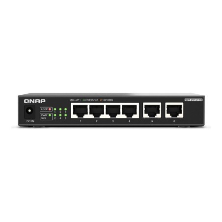 Switch qnap qsw - 2104 - 2t - r2 6 puertos