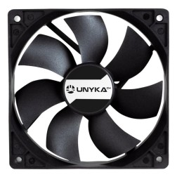 Ventilador caja unykach 120mm negro