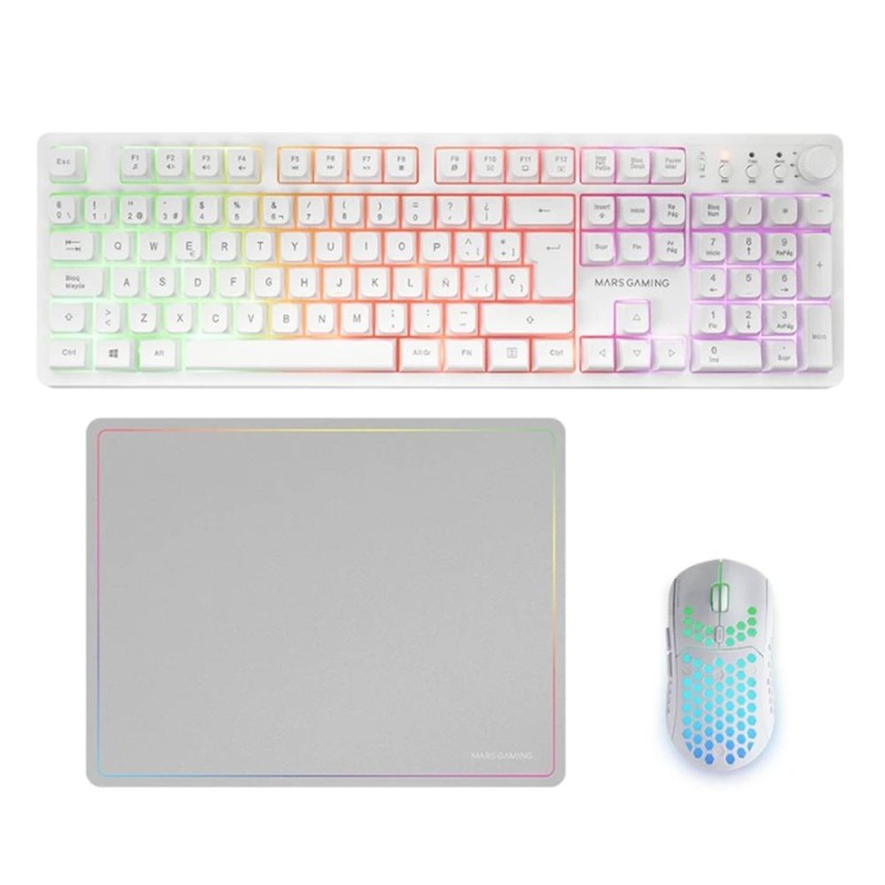 Teclado + raton mars gaming mcpwxwes