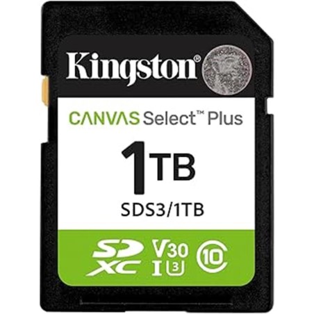 Tarjeta memoria sdxc 1tb kingston canvas