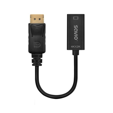 ADAPTADOR DP V1-2- HDMI V1-4 SAVIO AK-62