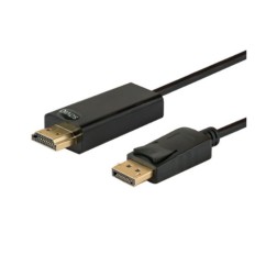 CABLE DISPLAYPORT A HDMI 1-5M SAVIO CL-56 M-M