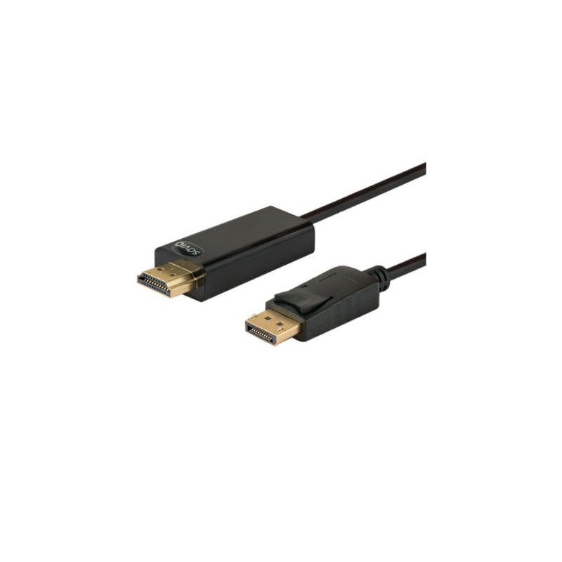 CABLE DISPLAYPORT A HDMI 1-5M SAVIO CL-56 M-M