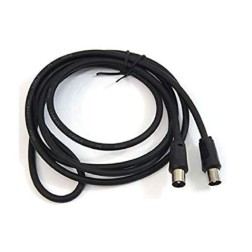 CABLE ANTENA PEPEGREEN NEGRO 1-8M M-M