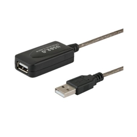 CABLE ALARGADOR PUERTO USB 2-0 5M NEGRO SAVIO