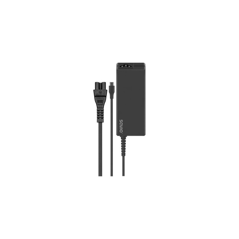 ADAPTADOR CORRIENTE SAVIO USB-C 65W ZA-01