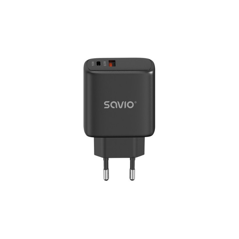 CARGADOR SAVIO LA-06 DUAL 30W USB 3-0